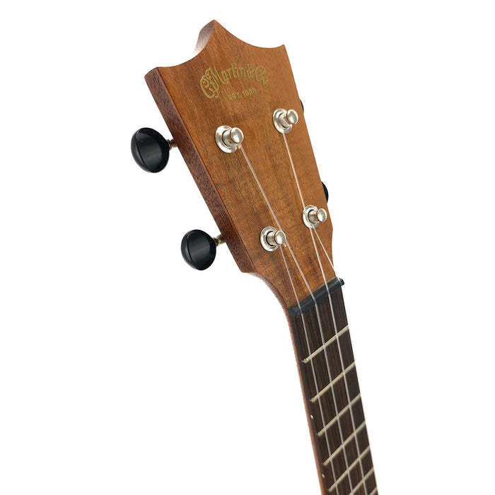 Martin TKE Tenor Ukulele mit Mi-Si Tonabnehmer #36574 Kopfplatte