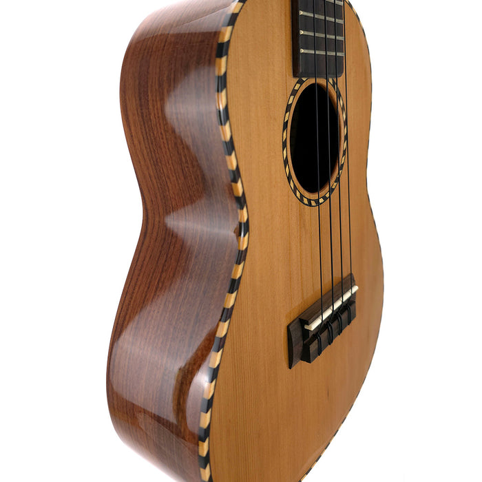 Millar CD-240W Massive Zeder/Palisander Konzert Ukulele (#06082221) Binding links