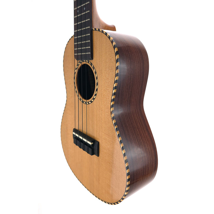 Millar CD-240W Massive Konzert-Ukulele aus Zeder und Palisander 