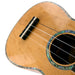 Millar Custom Sopran Longneck Ukulele (Bearclaw Spruce/ Black Walnut) Steg