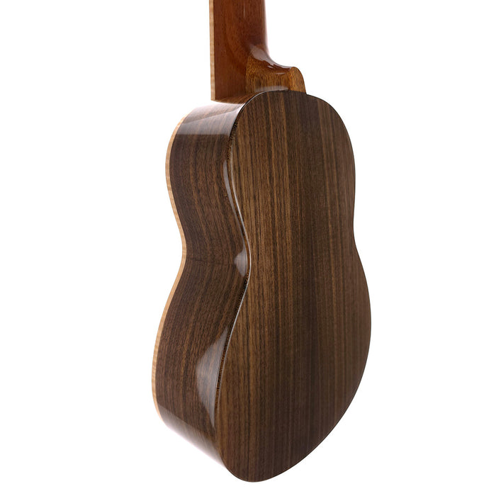 Millar Custom Sopran Longneck Ukulele (Bearclaw Spruce/ Black Walnut) hinten rechts