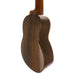 Millar Custom Sopran Longneck Ukulele (Bearclaw Spruce/ Black Walnut) hinten links