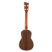 Millar Custom Sopran Longneck Ukulele (Camphorwood / Black Walnut) Rückseite