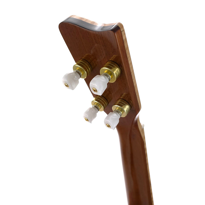 Millar Custom Sopran Longneck Ukulele (Camphorwood / Black Walnut) Mechaniken