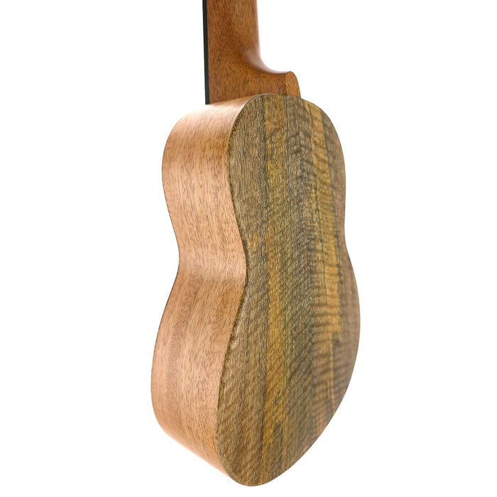 Millar MG-210L Massives Mango Sopran Longneck Ukulele (#2604191) hinten links