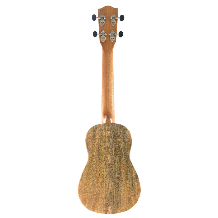 Millar MG-210L Massives Mango Sopran Longneck Ukulele (#2604192) Rückseite
