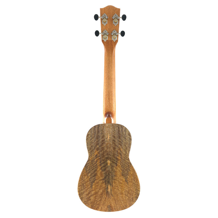 Millar MG-210L Massives Mango Sopran Longneck Ukulele (#2509181) Rückseite