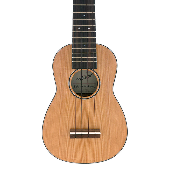 Millar Roland Prakken Signature Sopran Longneck Ukulele #14 B-Ware Decke