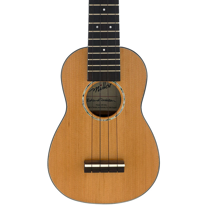 Millar Roland Prakken Signature Sopran Longneck Ukulele #21 Decke