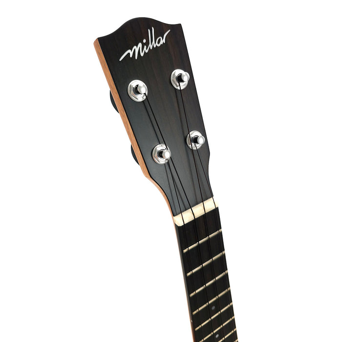 Millar Roland Prakken Signature Sopran Longneck Ukulele #21 Kopfplatte