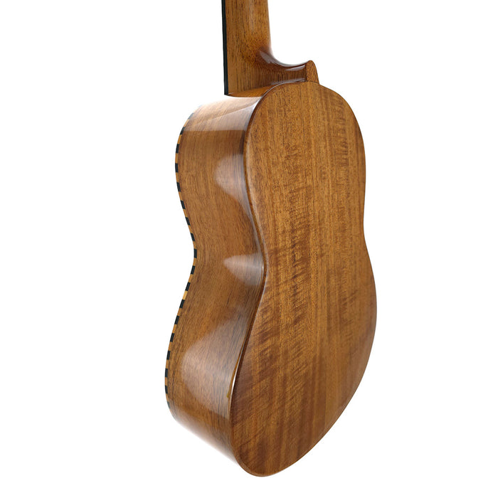 Millar SP-240 Massive Fichte/Akazie Konzert Ukulele #2511261 hinten links