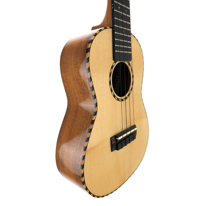 Millar SP-240 Massive Fichte/Akazie Konzert Ukulele #2511261 links