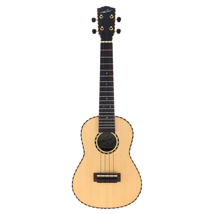 Millar SP-240 Massive Fichte/Akazie Konzert Ukulele #2511262