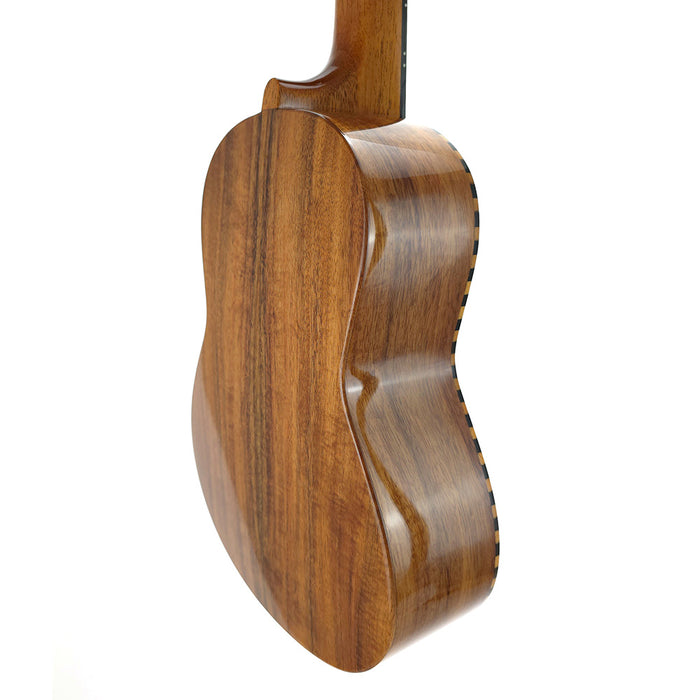 Millar SP-240 Massive Fichte/Akazie Konzert Ukulele #2511262 hinten links