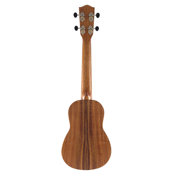 Millar TA-210L Massive Akazie Sopran Longneck Ukulele #24981803 back
