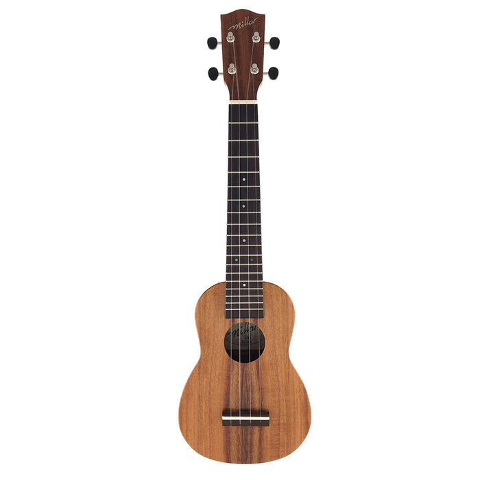 Millar TA-210L Massive Akazie Sopran Longneck Ukulele #24981803