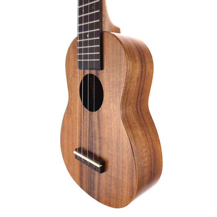 Millar TA-210L Massive Akazie Sopran Longneck Ukulele #24981803 rechts
