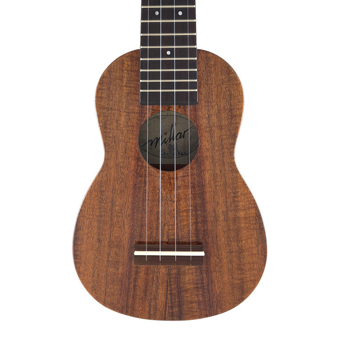 Millar TA-210LG Massive Akazie Sopran Longneck Ukulele #24981804