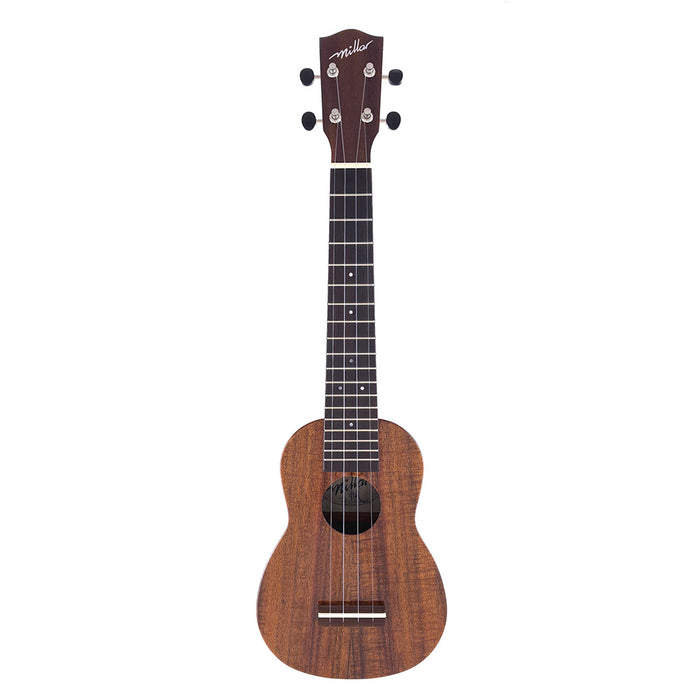 Millar TA-210LG Massive Akazie Sopran Longneck Ukulele #24981804