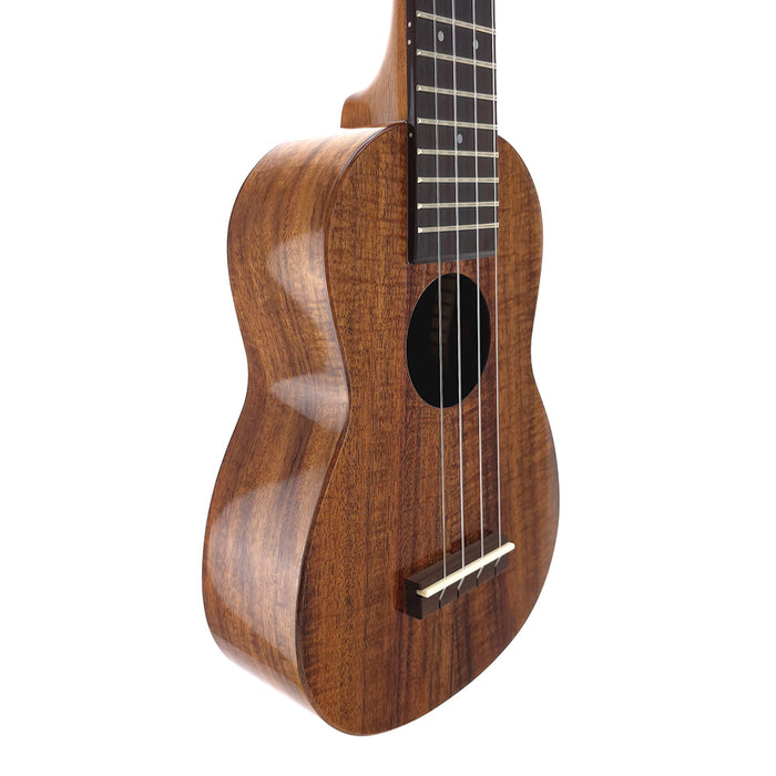 Millar TA-210LG Massive Akazie Sopran Longneck Ukulele #24981804