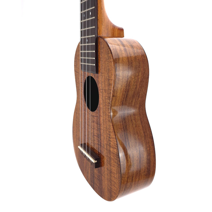 Millar TA-210LG Massive Akazie Sopran Longneck Ukulele #24981804