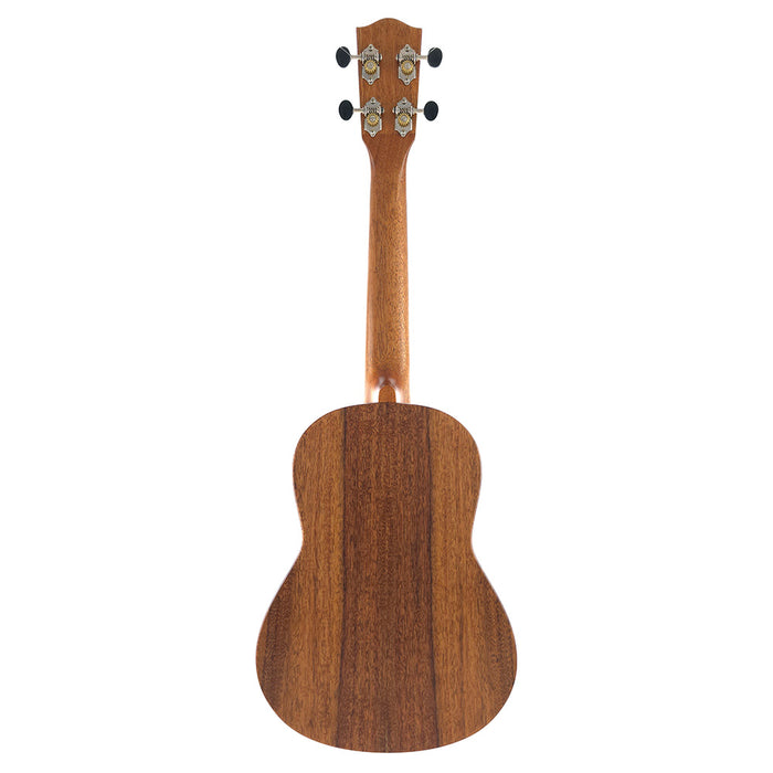 Millar TA-240 Massive Akazie Konzert-Ukulele (#2509182) Rückseite