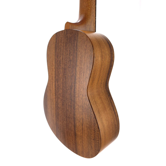 Millar TA-240 Massive Akazie Konzert-Ukulele (#2509182) Korpus hinten rechts