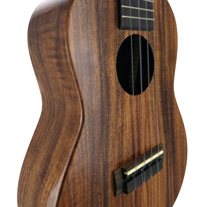 Millar TA-240G Konzert-Ukulele aus massiver Akazie