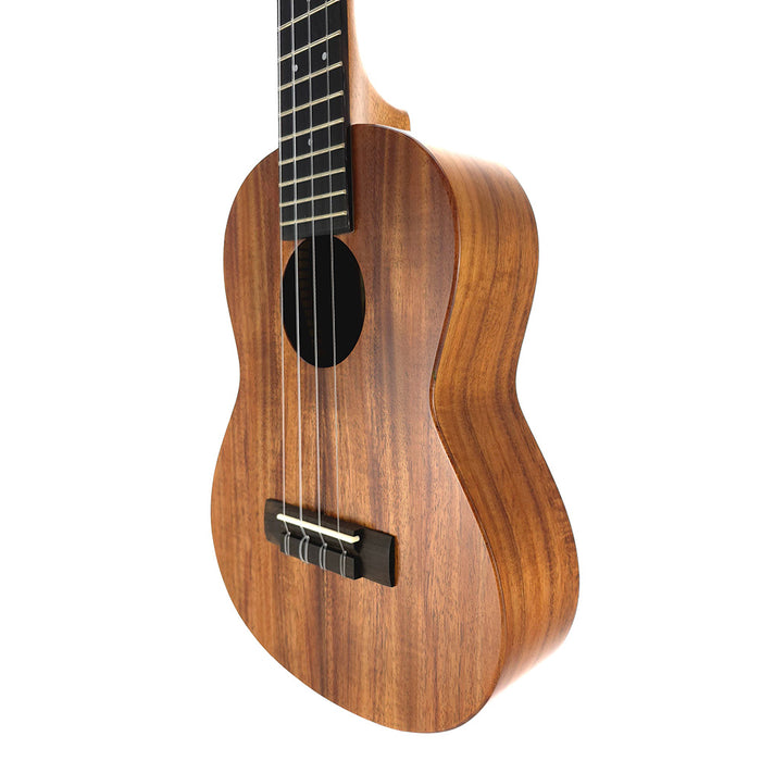 Millar TA-260 Massive Akazie Tenor-Ukulele side 