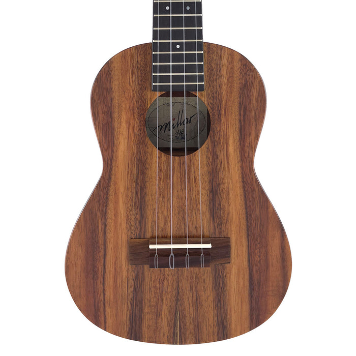 Millar TA-260 Massive Akazie Tenor-Ukulele (#2412183) Decke