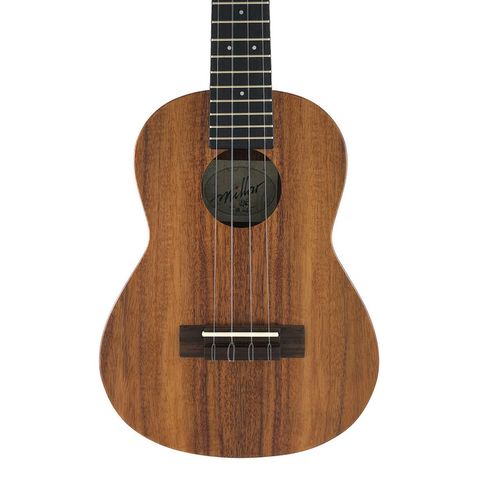 Millar TA-260 Massive Akazie Tenor-Ukulele (#2509183) Decke