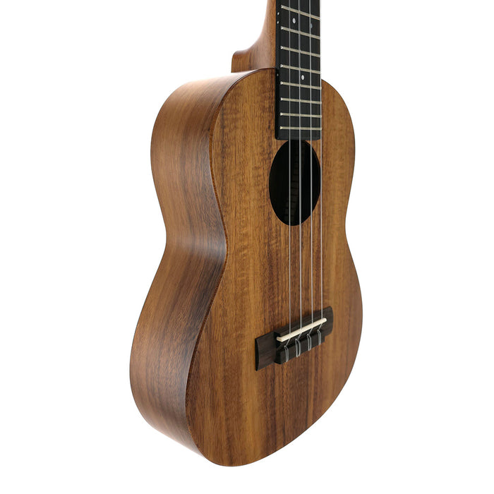 Millar TA-260 Massive Akazie Tenor-Ukulele (#2509183) Korpus links