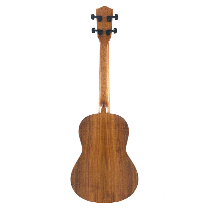 Millar TA-260 Massive Akazie Tenor-Ukulele (#2602134) Rückseite