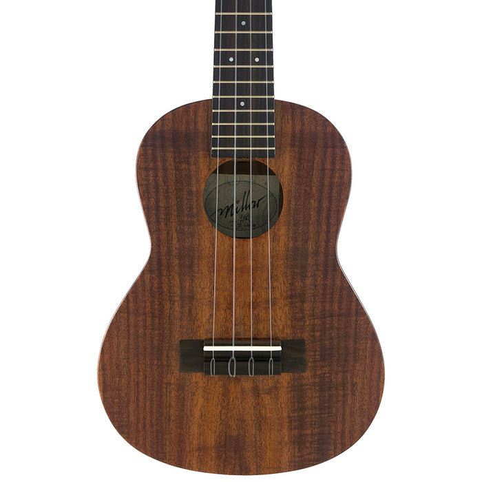 Millar TA-260G Massive Akazie Tenor-Ukulele (#2608251) Decke