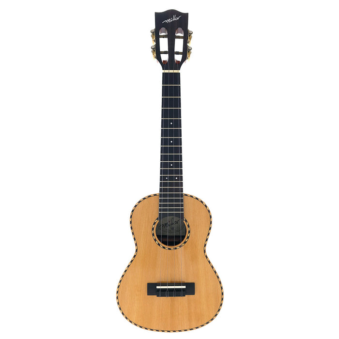 Millar TK-260W Tenor-Ukulele aus massivem Hinoki mit Palisander 