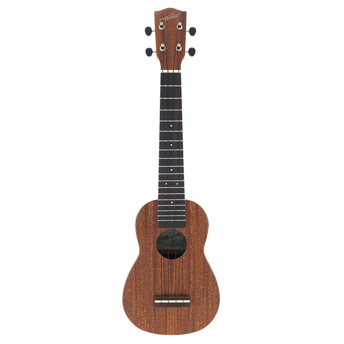 Millar TM-210L Massive Mahagoni Sopran Longneck Ukulele
