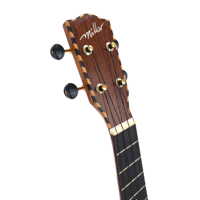 Millar TM-240WG Massiv Mahagoni Konzert-Ukulele #2310069 headstock
