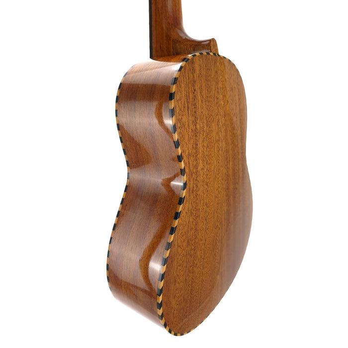 Millar TM-240WG Massiv Mahagoni Konzert-Ukulele #2310069 hinten links