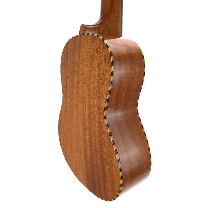 Millar TM-240WG Massiv Mahagoni Konzert-Ukulele #2310069 hinten rechts