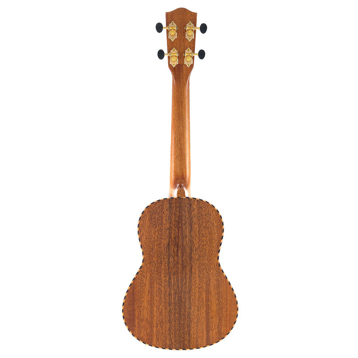 Millar TM-240WG Massiv Mahagoni Konzert-Ukulele (#27101) Rückseite