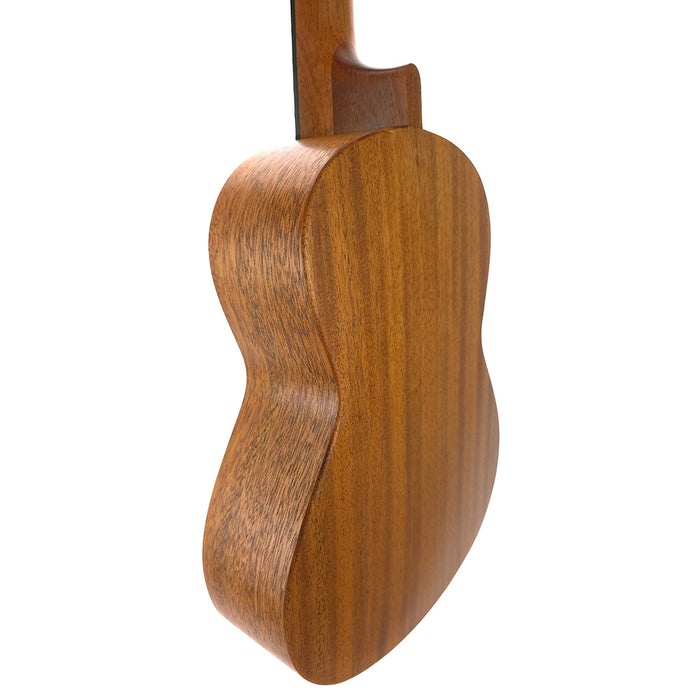 Millar TM-300 Massive Mahagoni Bariton Ukulele hinten links