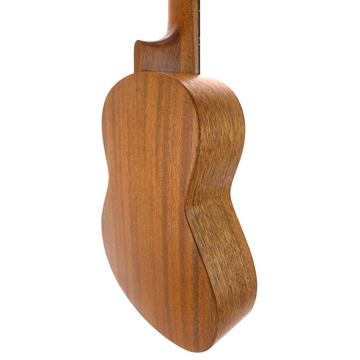 Millar TM-300 Massive Mahagoni Bariton Ukulele hinten rechts