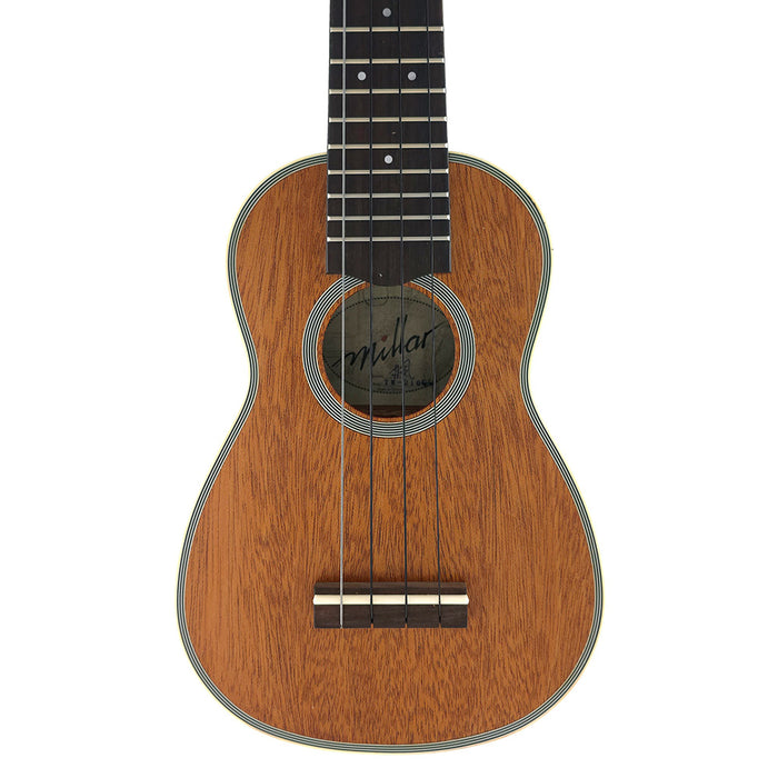 Millar TM-210LL Sopran Longneck Ukulele aus massivem Mahagoni