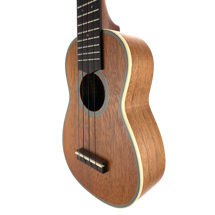 Millar TM-210LL Sopran Longneck Ukulele aus massivem Mahagoni