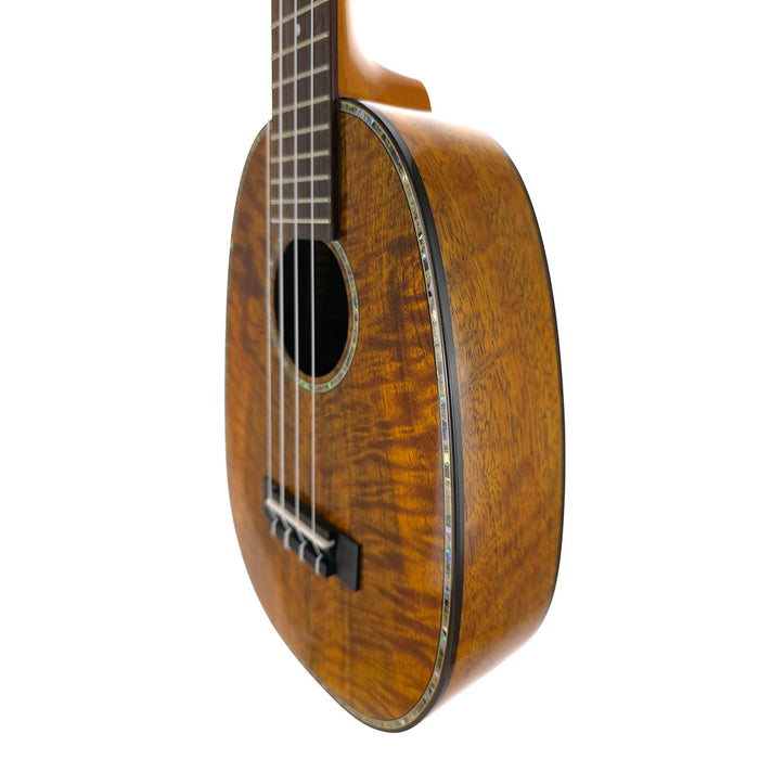 Limited Edition Ohana Solid Mango Pineapple Konzert-Ukulele PKC-220G 