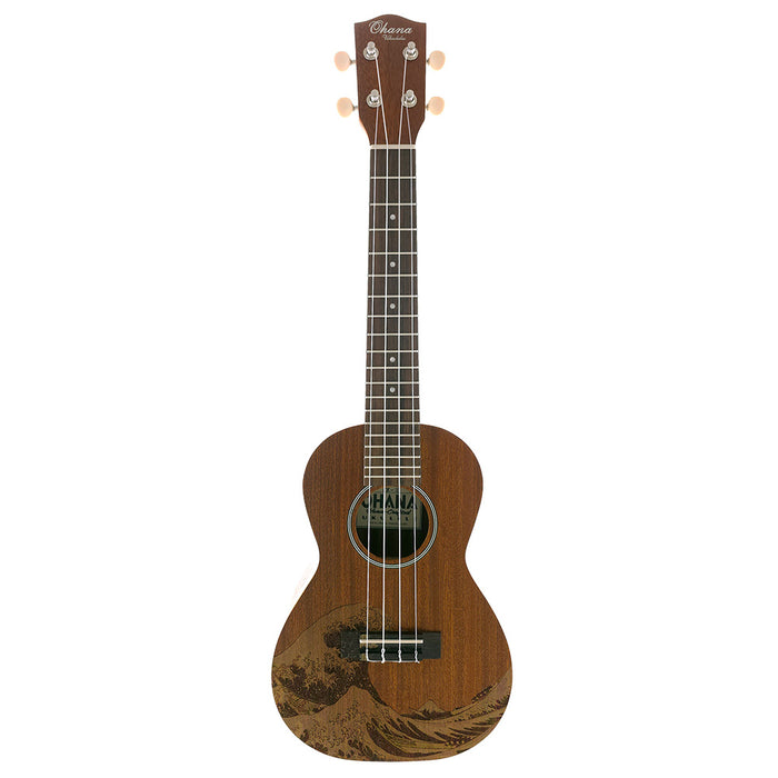 Ohana Great Wave Konzert Ukulele