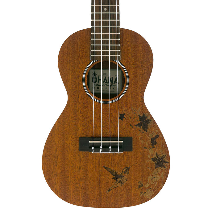 Ohana Hummingbird Konzert Ukulele Decke