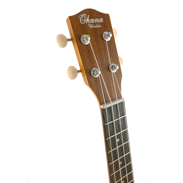 Kopfplatte der Ohana CK 10 Konzert Ukulele 
