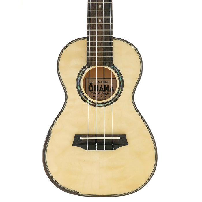 Ohana Quilted Eucalyptus Limited Edition Konzert (CK-150QEL) Decke