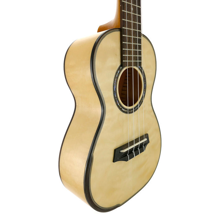 Ohana Quilted Eucalyptus Limited Edition Konzert (CK-150QEL) rechts
